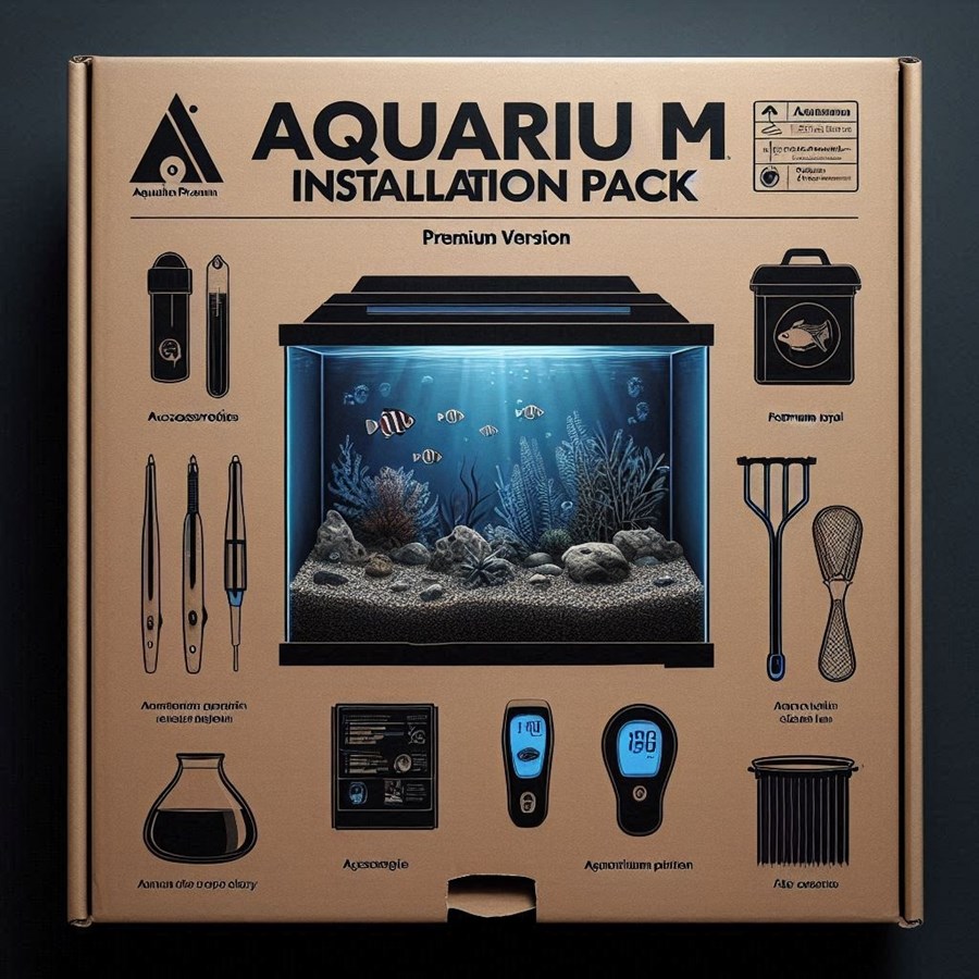 -Kit installation aquarium eau douce XL (300 litres)