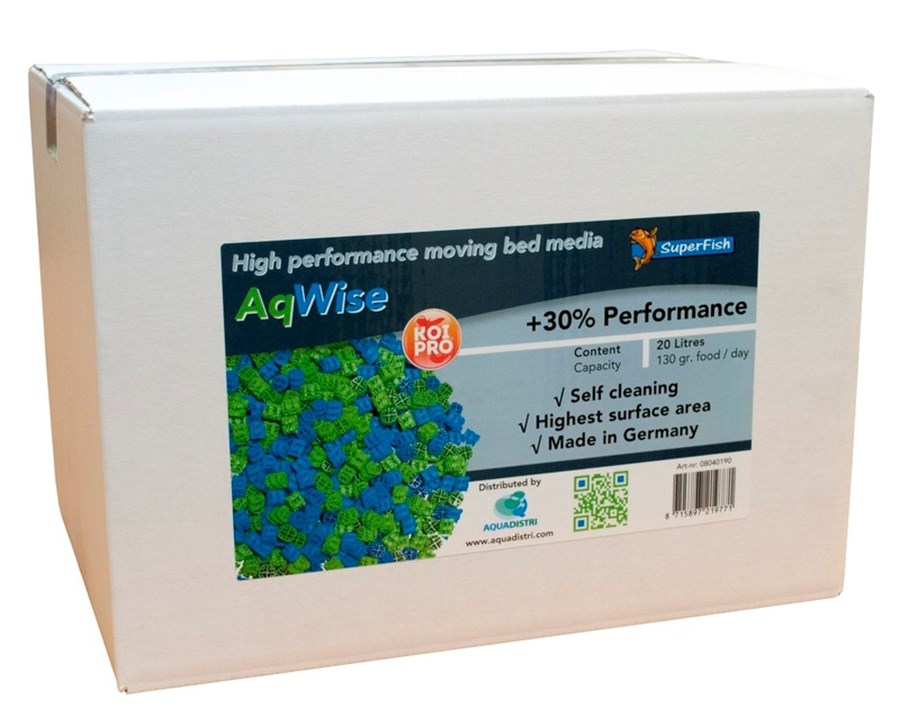 AQWISE FLOATING BED MEDIA 20 LITRES