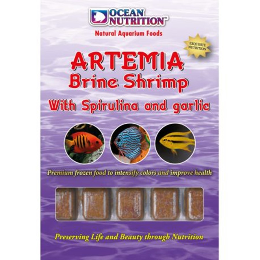 Artemia avec ail et spiruline 100g
