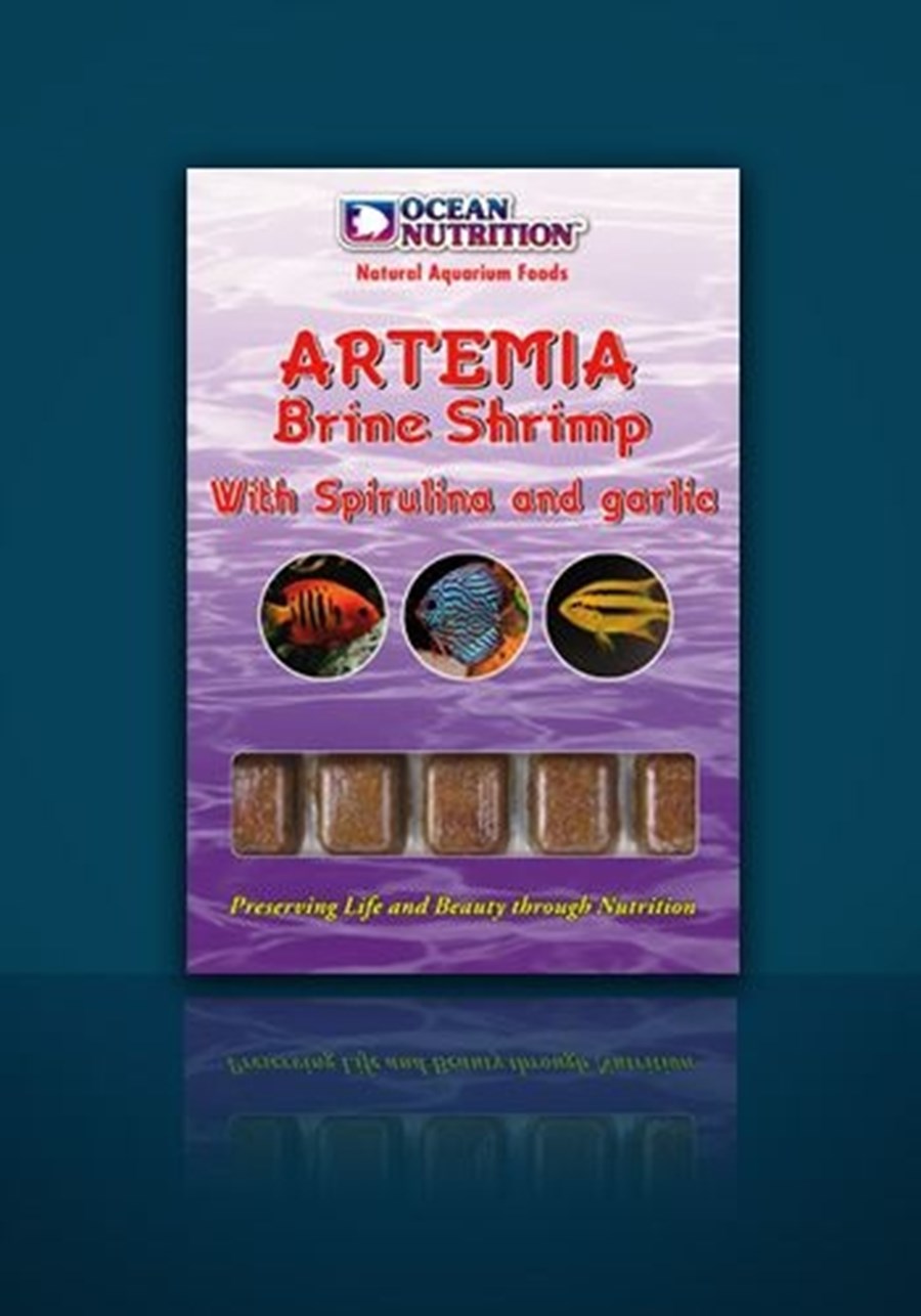 Artemia avec ail et spiruline 100g