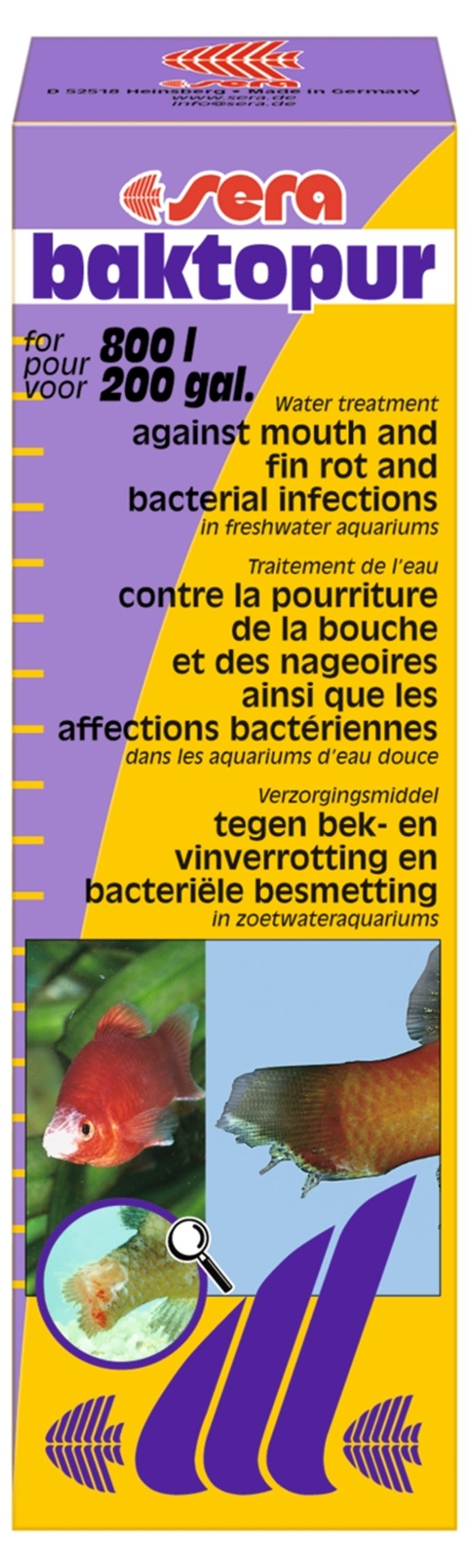 Sera - Conditionneur d'Eau Aquatan pour Aquarium - 100ml