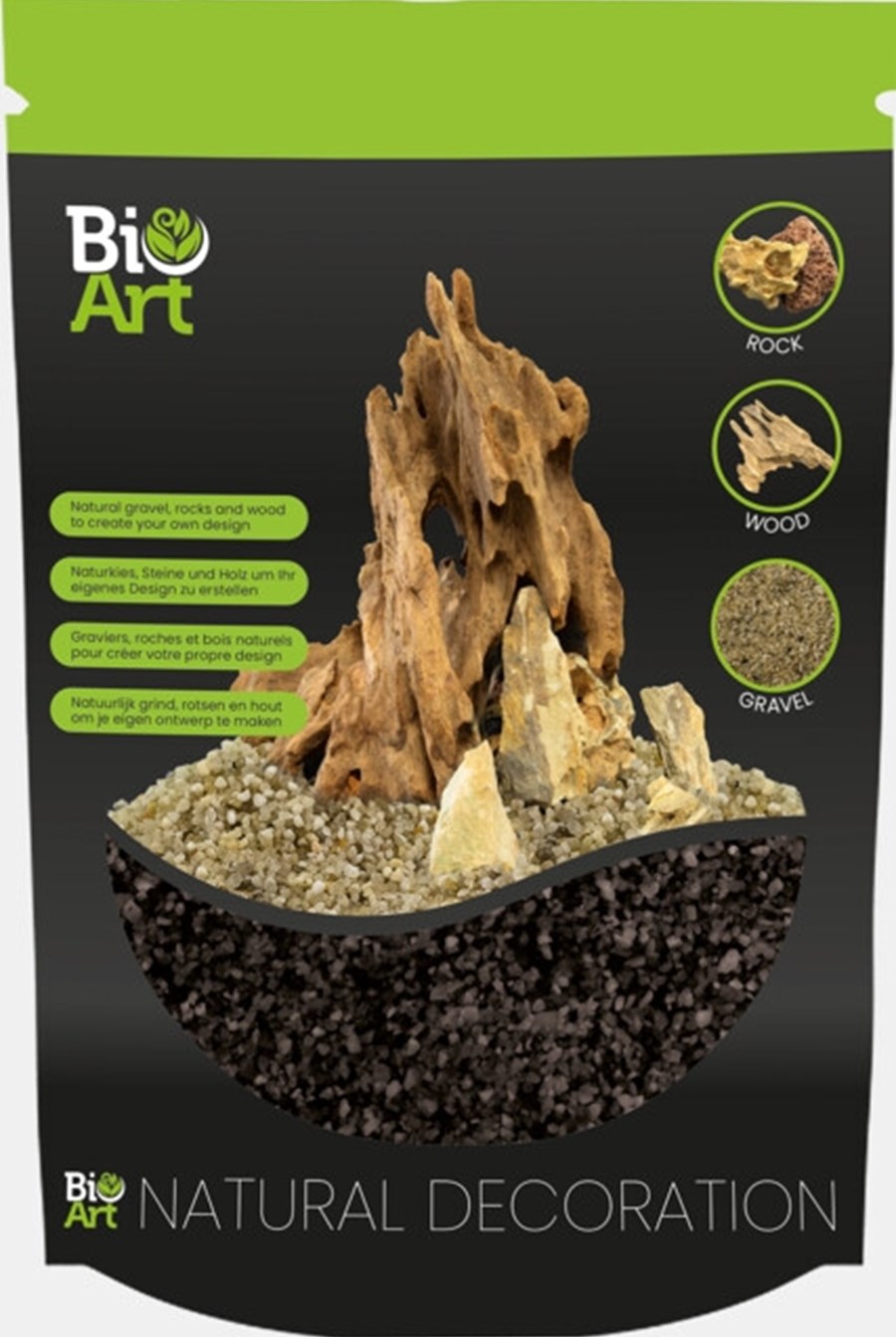 BIO ART GRAVIER NOIR 800 GR