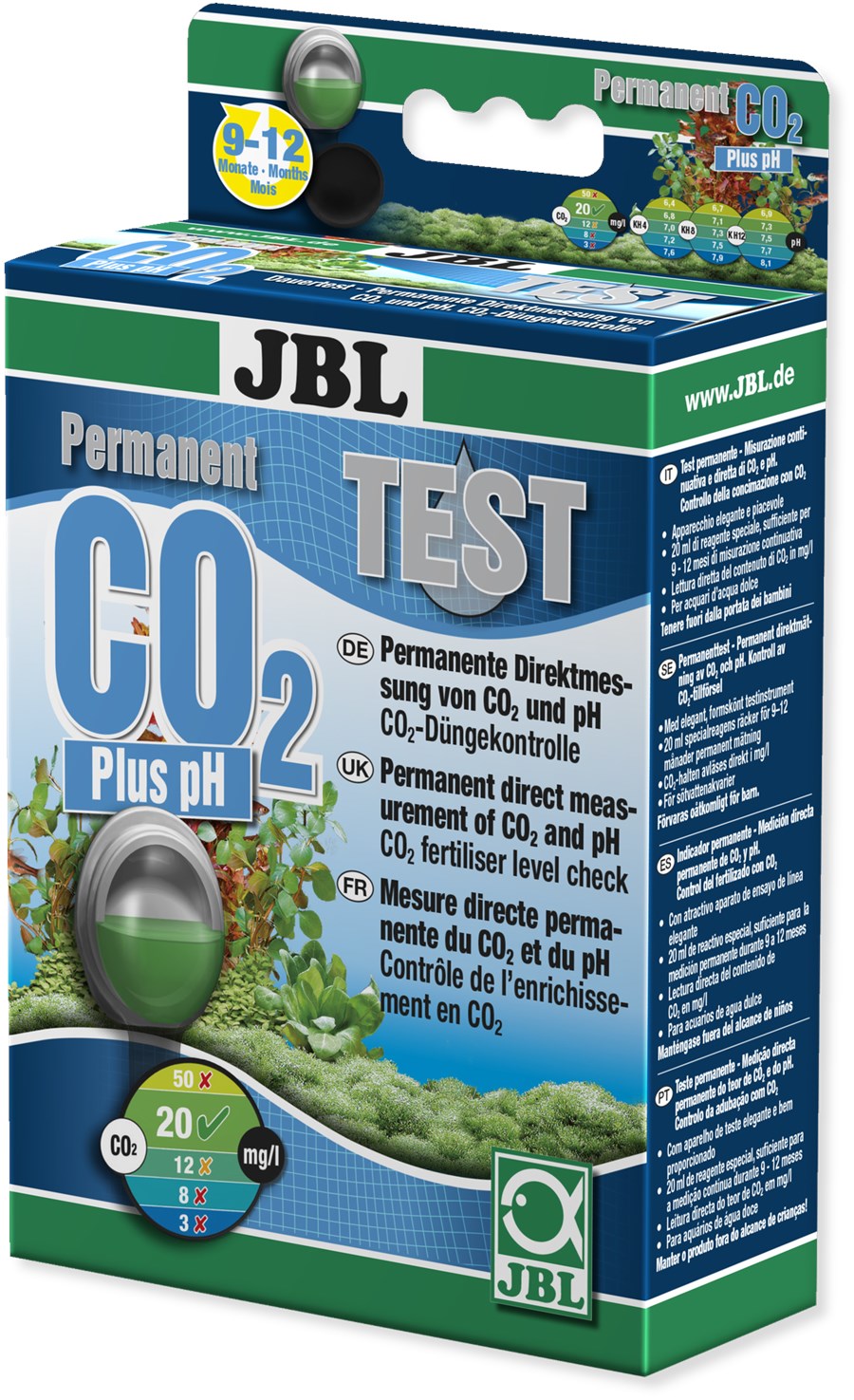 JBL ProAquaTest CO2-pH Permanent