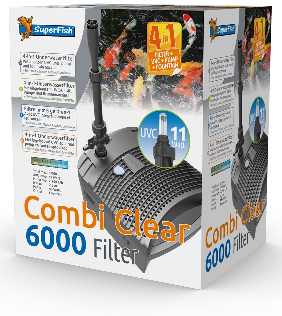 SF COMBI CLEAR 6000 - UVC 11W- POMPE 2900 L/H