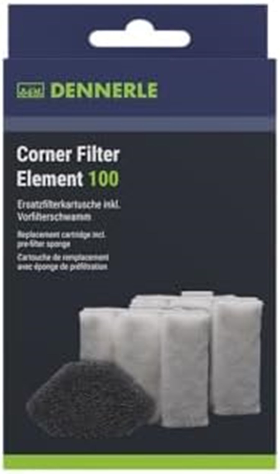 Dennerle FilterElement 100, lot de 2