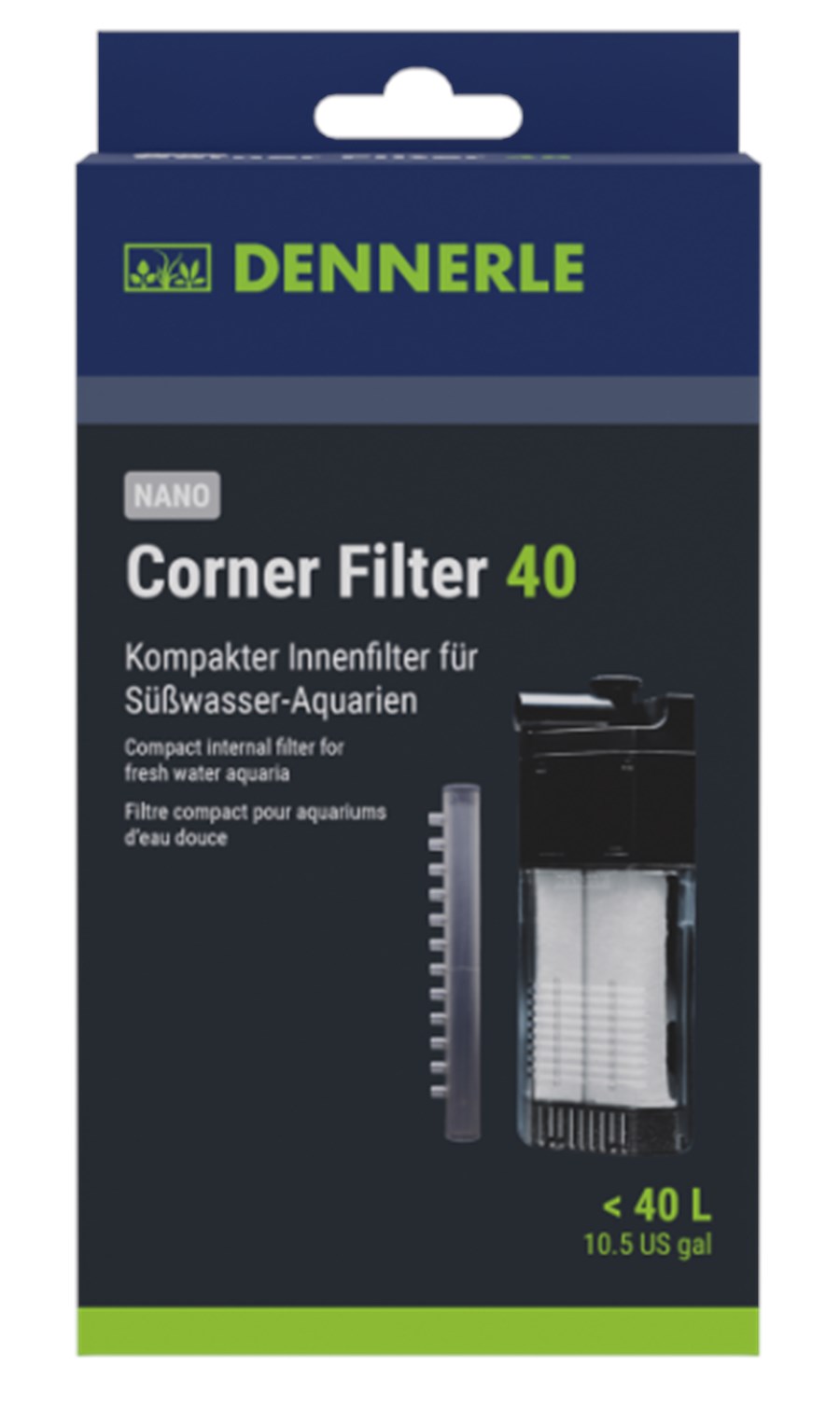 Corner Filter 40 - Filtre d´angle Dennerle