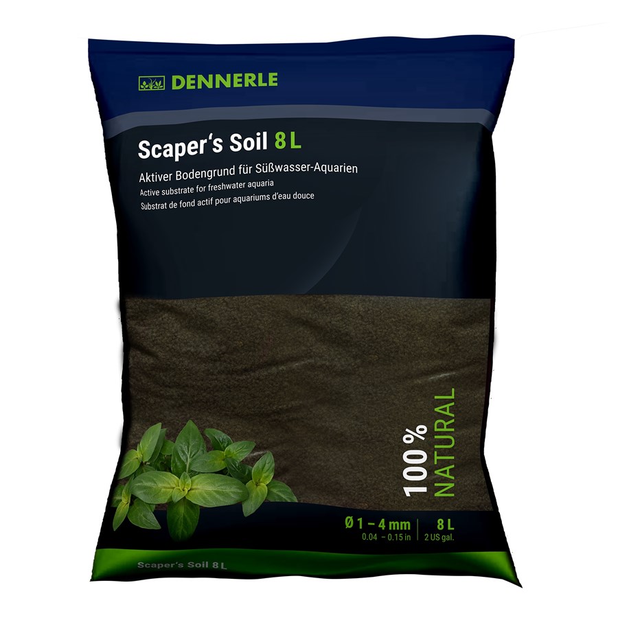 Scaper‘s Soil 1-4 mm- 8 litres Dennerle
