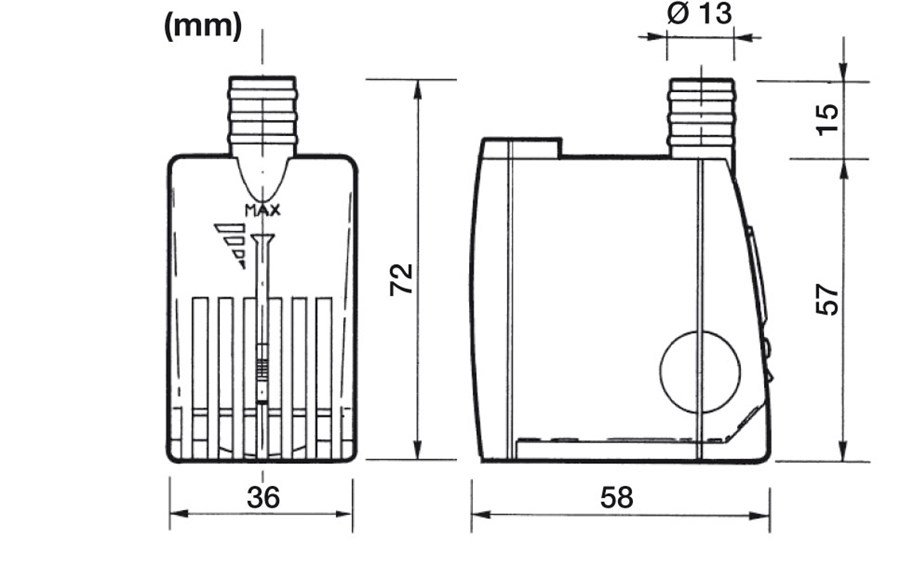 NEWA MINI 570L/h MN 606