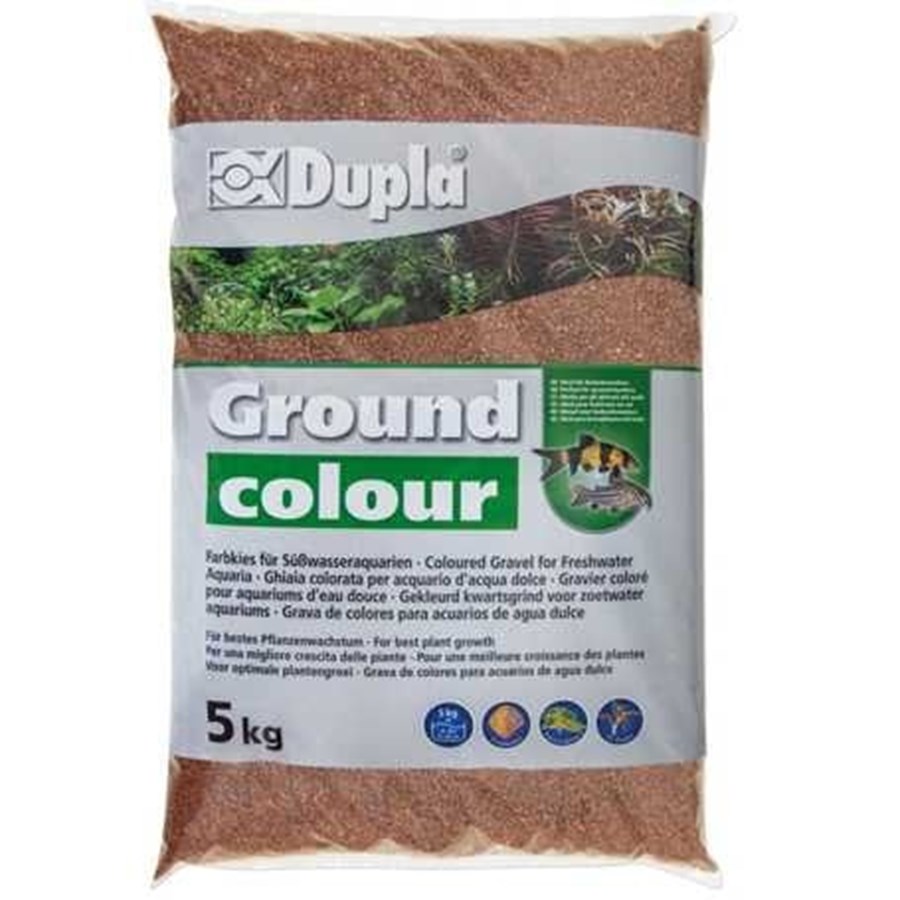 DUPLA GROUND COLOUR BROWN EARTH 3-4 MM 10 KG