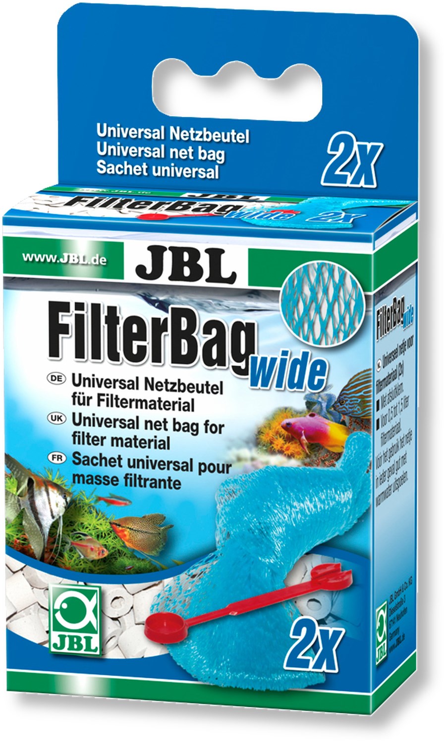 JBL FilterBag mailles larges (2x Sachets universel)