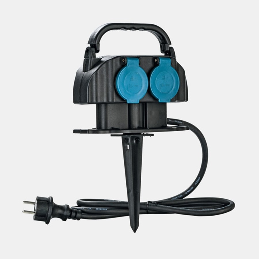 FLEXI-POWER RALLONGE avec 4 PRISES et CABLE 5M