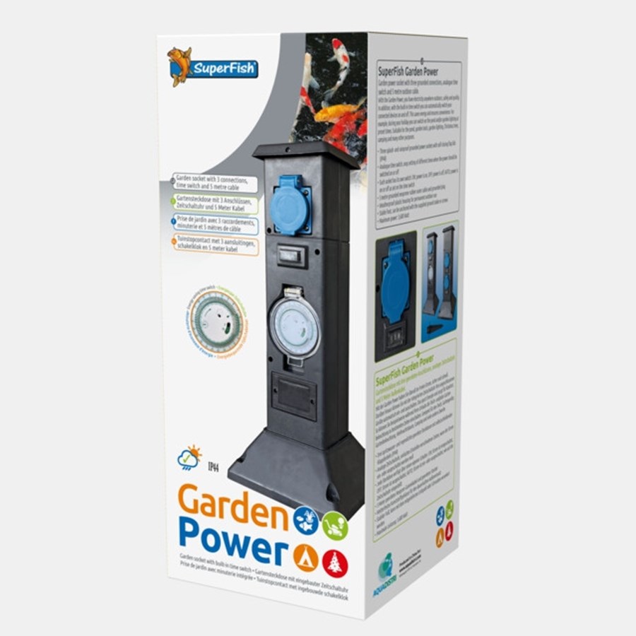 GardenPower - ralonge 3 prises avec Timer