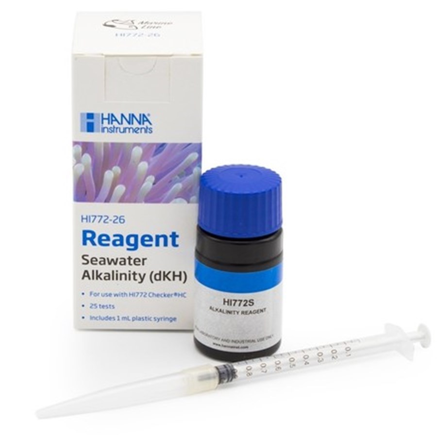 Réactif pour alcalinité (dKH)  (HI772-26) (25 tests)
