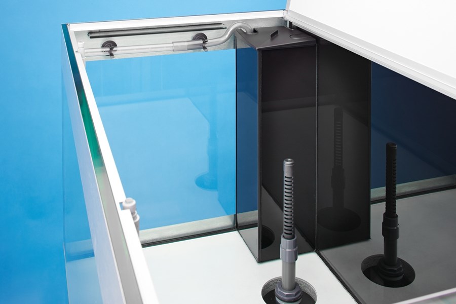 Aquarium Oase HighLine Optiwhite 600 noir