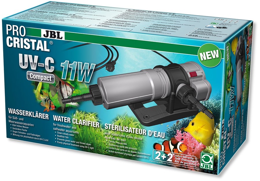 JBL PROCRISTAL Compact UV-C STERILISATEUR D'EAU 11W