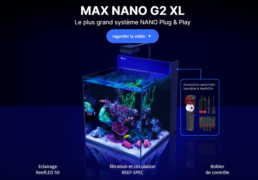 MAX NANO G2 XL avec meuble noir