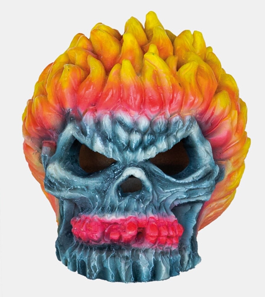 SF Deco Led Monster Fire Skull