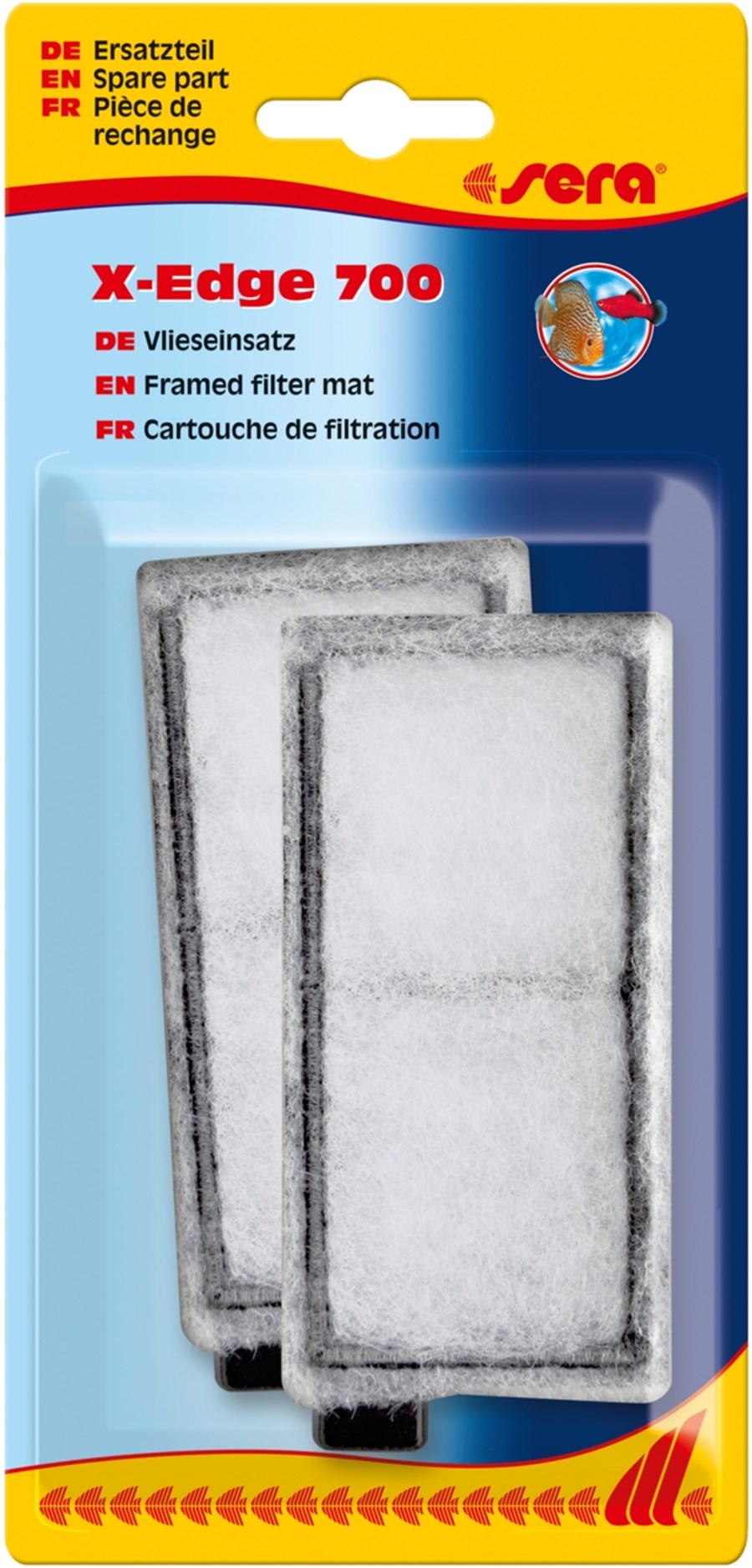 Cartouche de filtration sera, blanche pour x-edge 700 (2pcs)