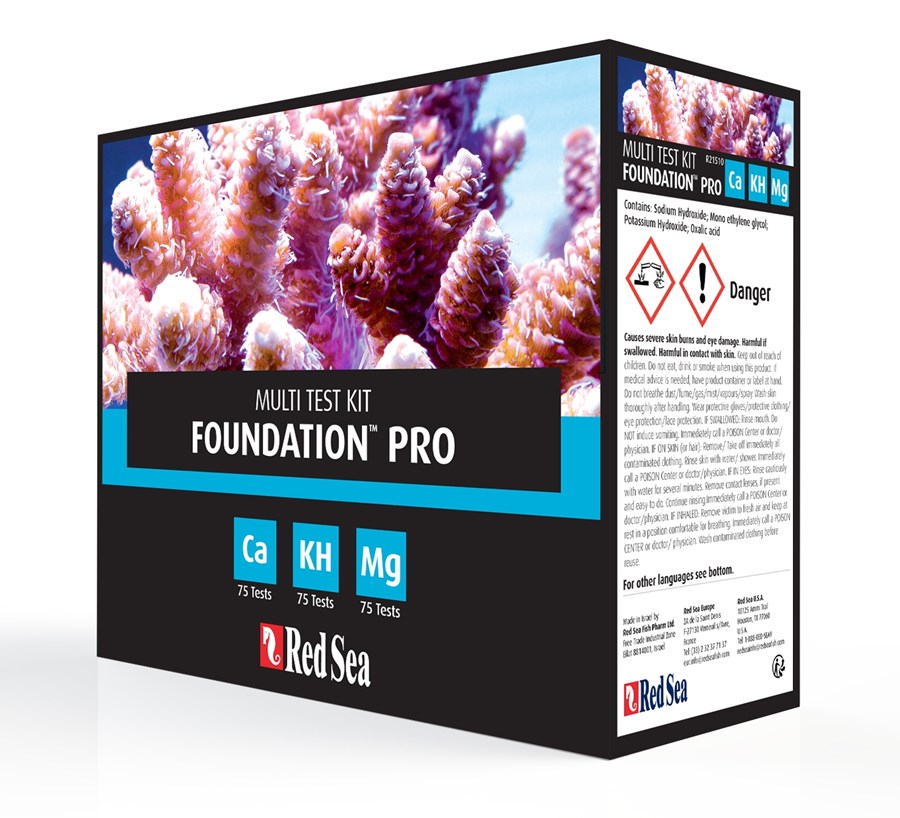 Reef Foundation Pro Multi Test kit (Ca,KH,Mg)