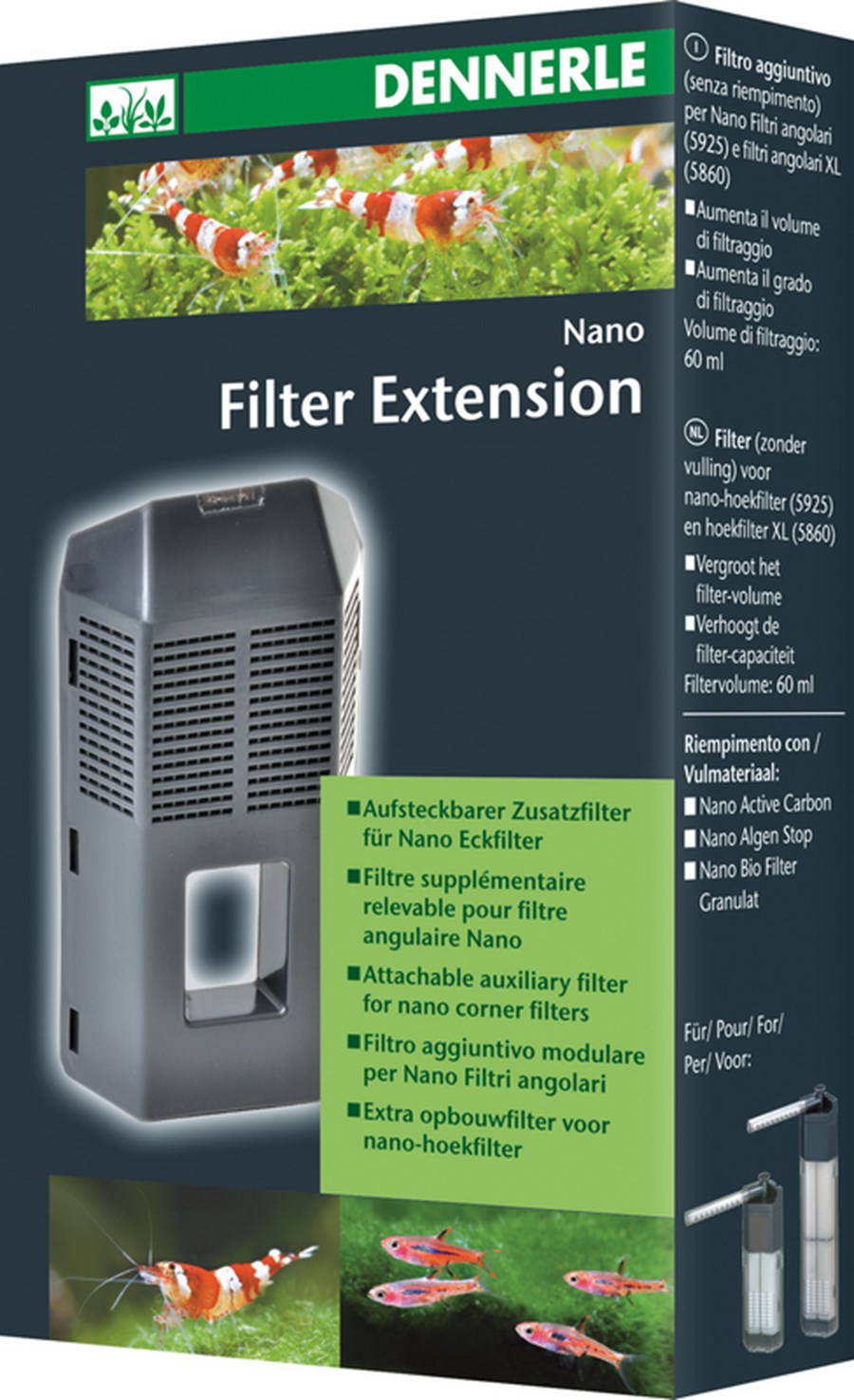 Corner Filter Extension 40/60