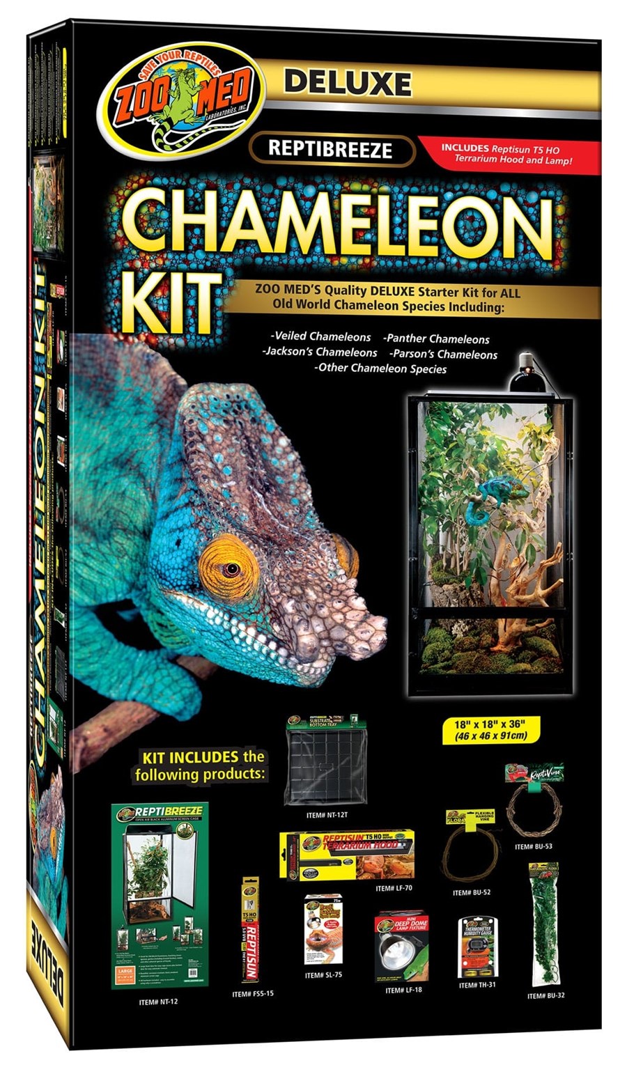 TERRARIUM REPTIBREEZE CHAMELEON KIT