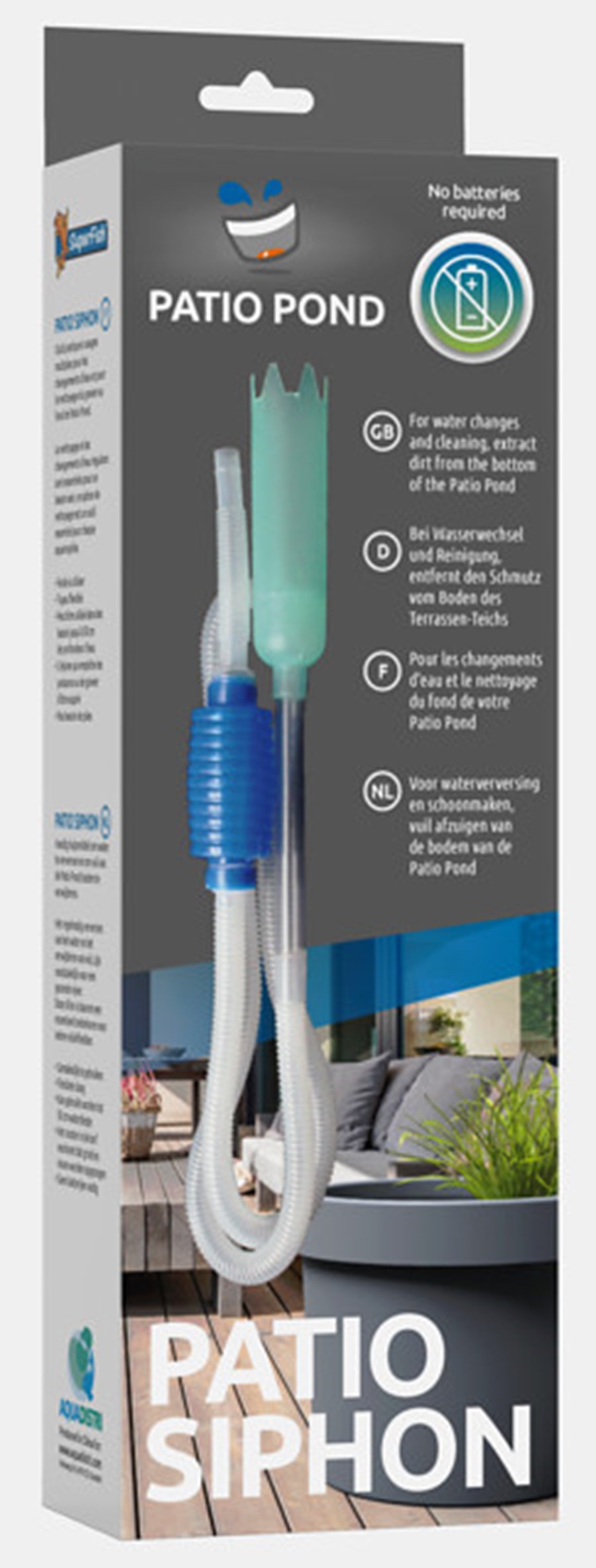 SF AQUA SYPHON SET/ PATIO POND SIPHON Entretien, sel et nourriture
