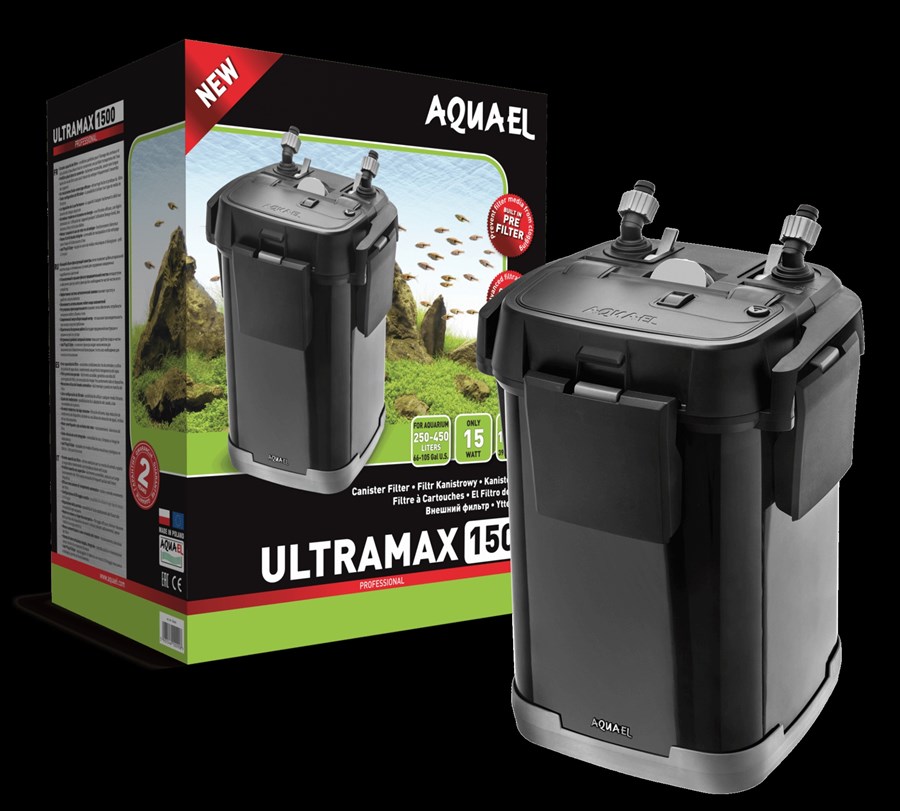 Filtre externe ULTRAMAX 1500 - 1500l/h (aqua 250-400L)