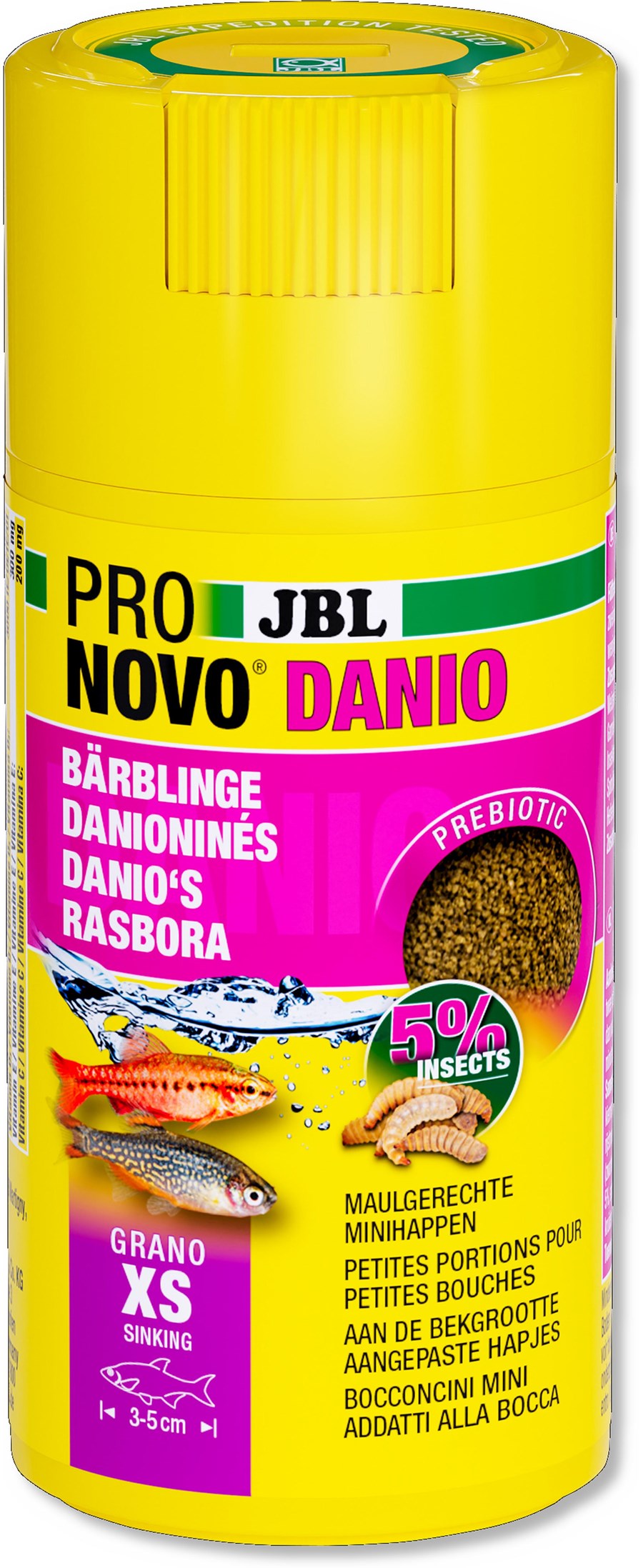 JBL PRONOVO DANIO GRANO XS 100ml CLICK