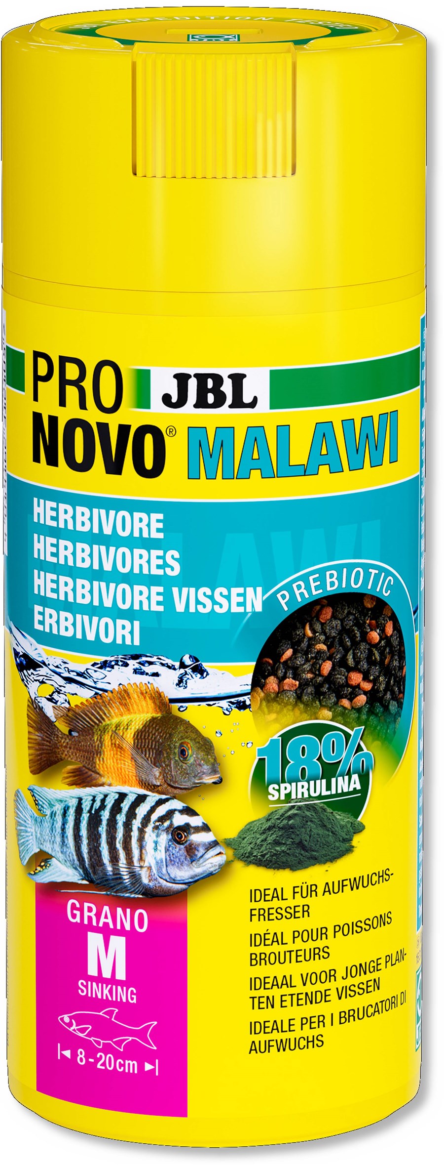 JBL PRONOVO MALAWI GRANO M 250ml CLICK
