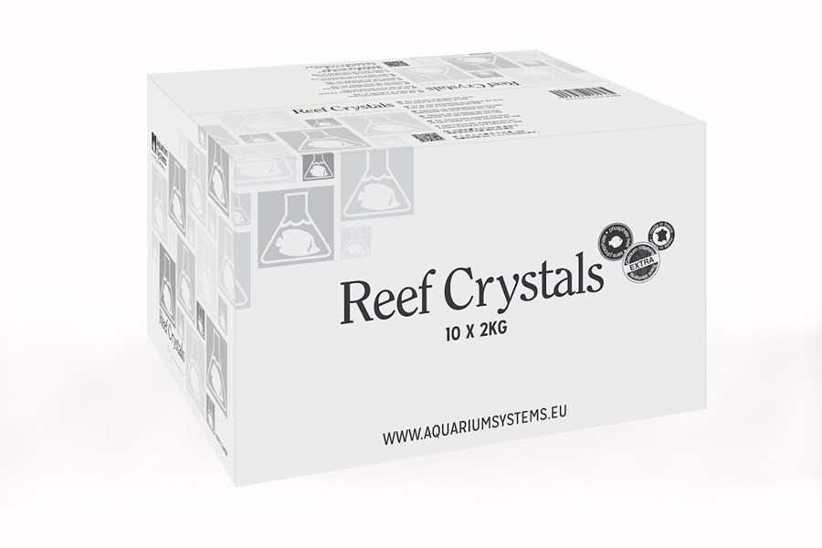 AQUARIUM SYSTEMS Reef Crystals 10 x 2Kg - 600 litres