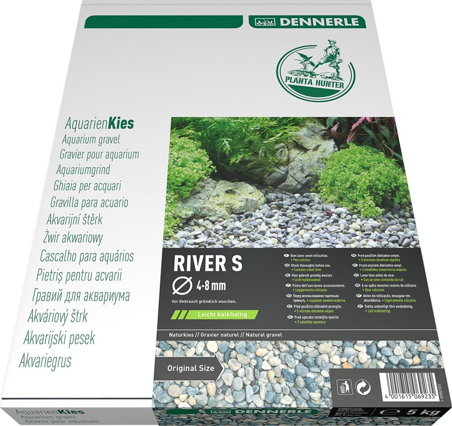 Gravier naturel Plantahunter River S- 5 kg