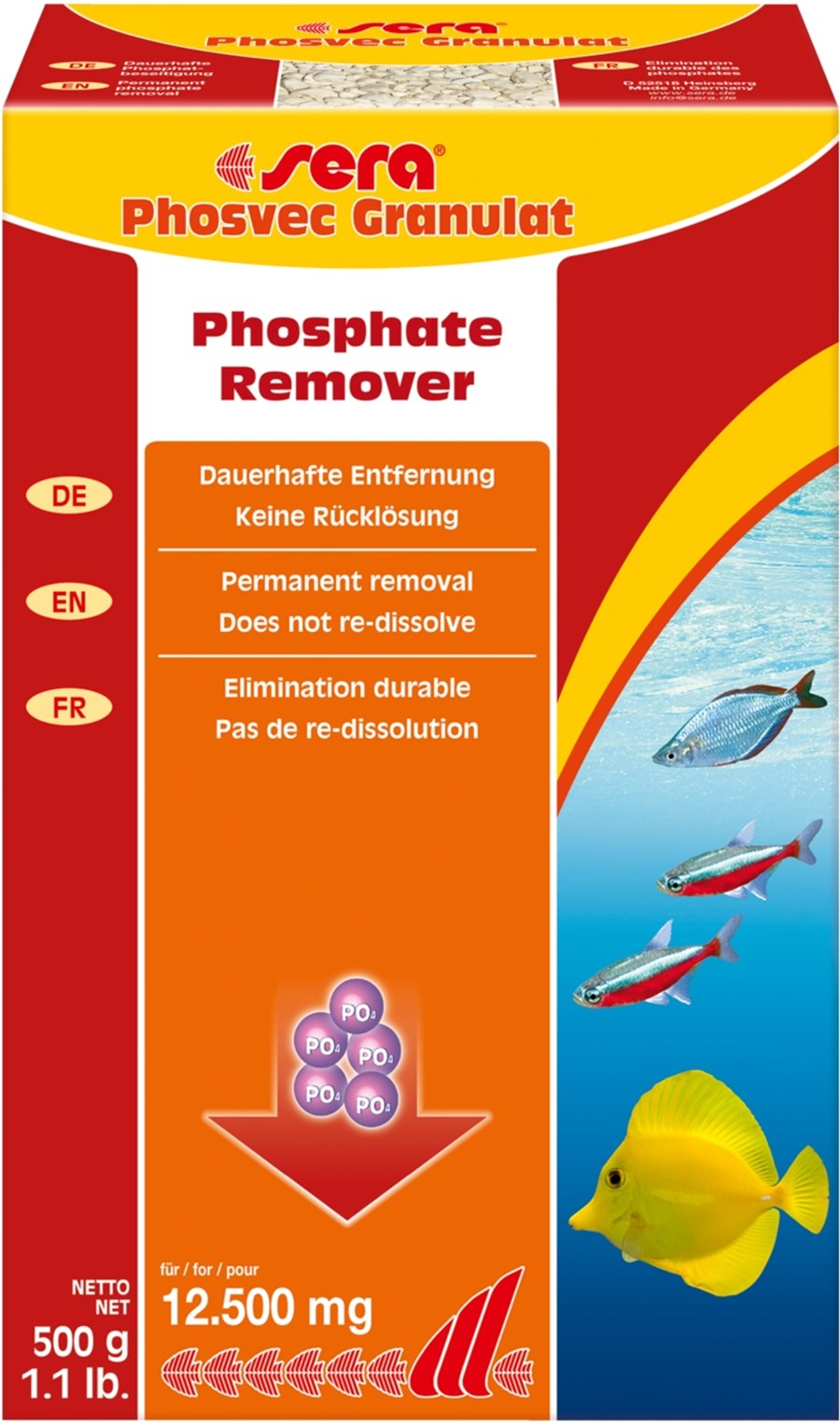 sera phosvec Granulat  500  g