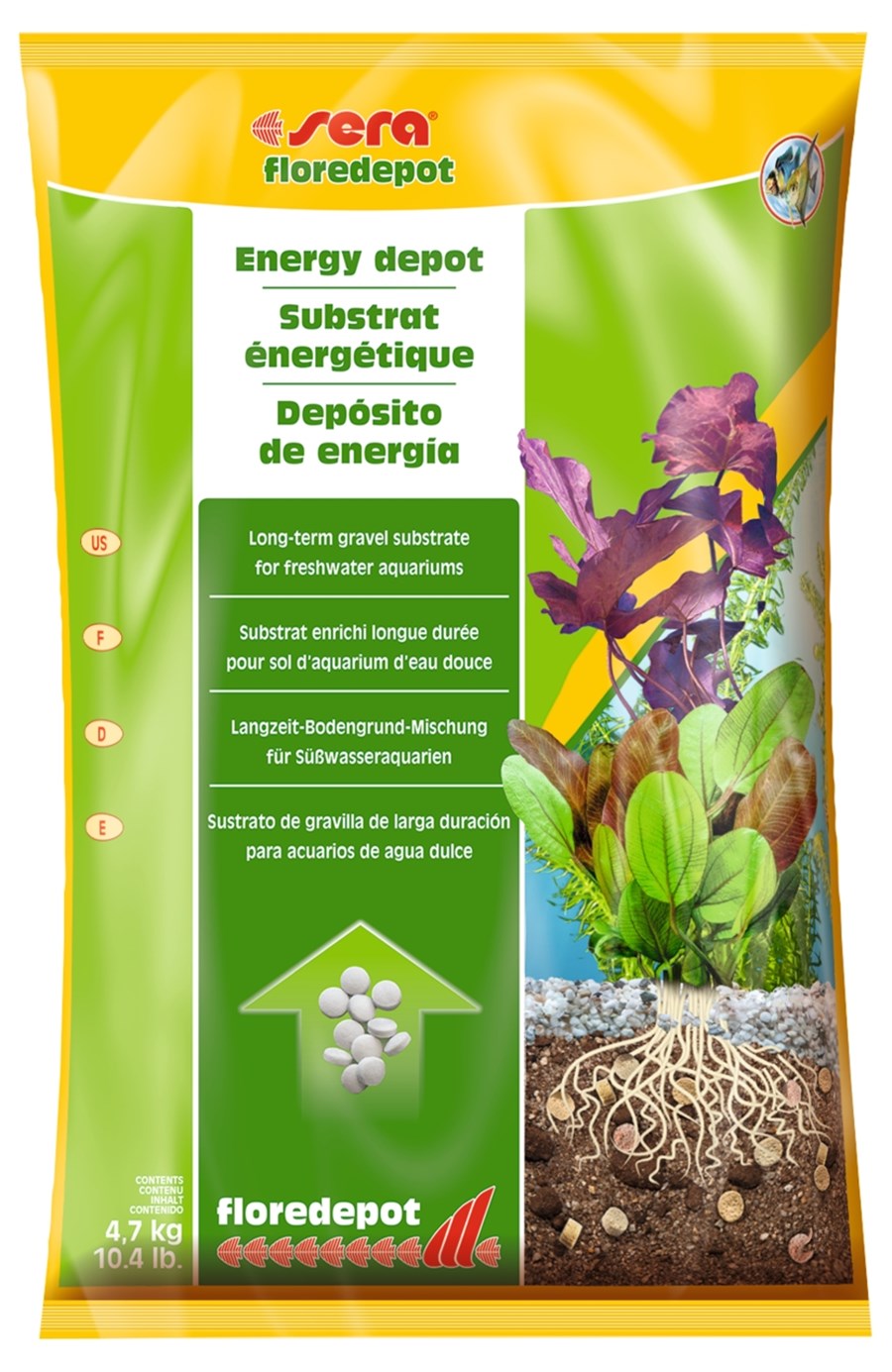 sera floredepot  4,7 kg (3.600 ml)