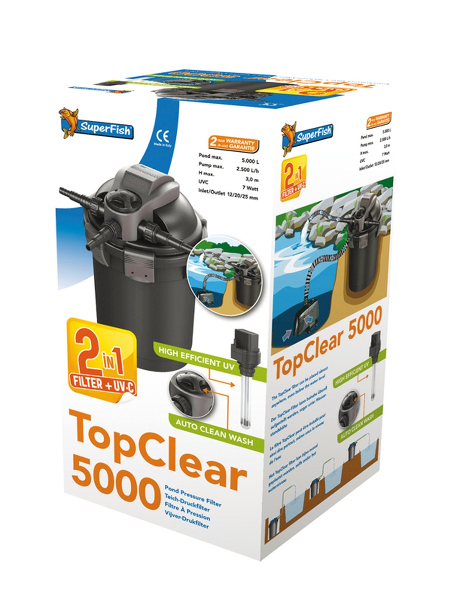 SF TOPCLEAR UV 5000 / 7W CLEAN SYSTEM