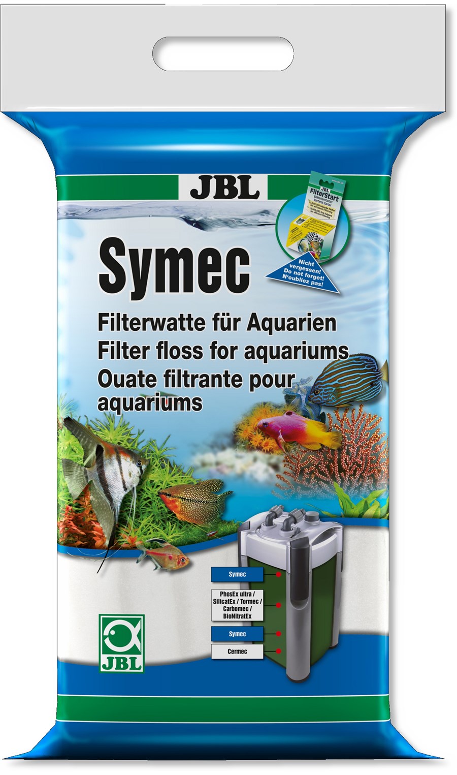JBL Symec Ouate filtrante 250g