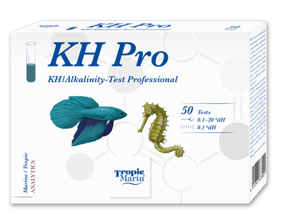 KH/Alkalinity Test PROFESSIONAL eau douce/mer