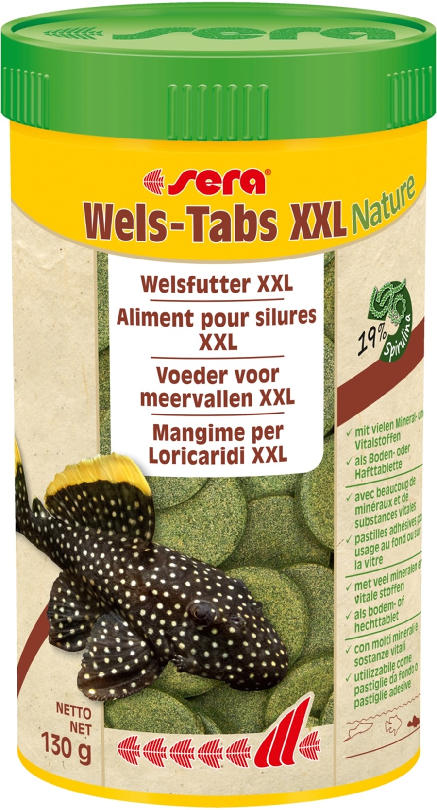 sera Wels-Tabs XXL Nature 250ml